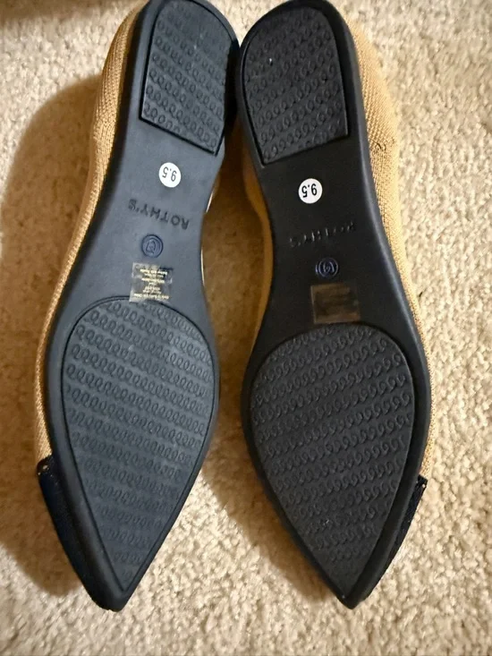 Rothy's The Point II flats in the Camel Captoe colorway size 9.5 - Picture 9 of 11